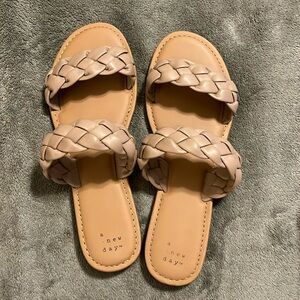 2/$25 A New Day Braided Sandals